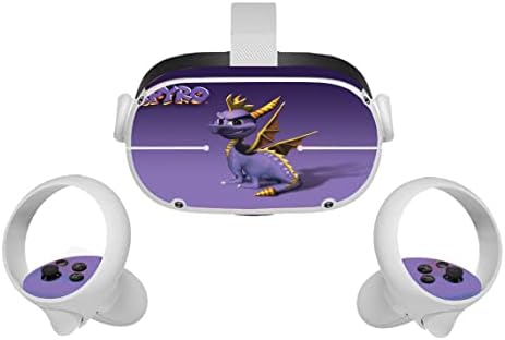 Видеоиграта The Baby Dragon Oculus Quest 2 на Кожата VR 2 Кожи Слушалки и Контролери Стикер, Защитен Стикер Аксесоари