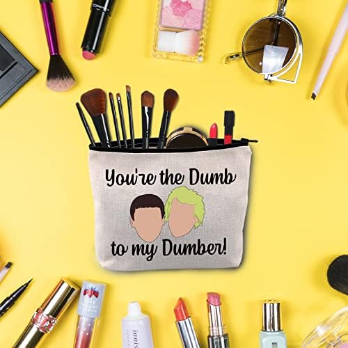 Косметичка, вдъхновена от комедийным филм BLUPARK, Ти си Кретен, За да ми е още по-тъп козметични чанти за феновете (Dumb to my Dumber)