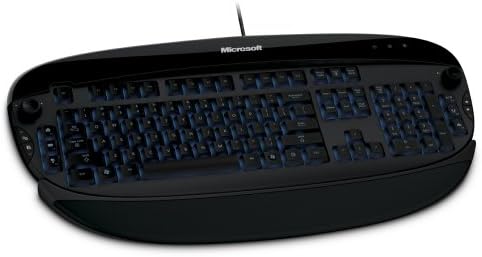 Игровата клавиатура Microsoft Reclusa (черен)