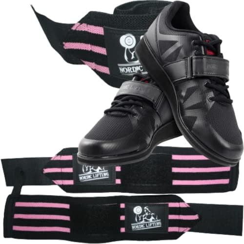 Тайна за китките 1p - Розов Комплект с обувки Megin 8 размер - Черен