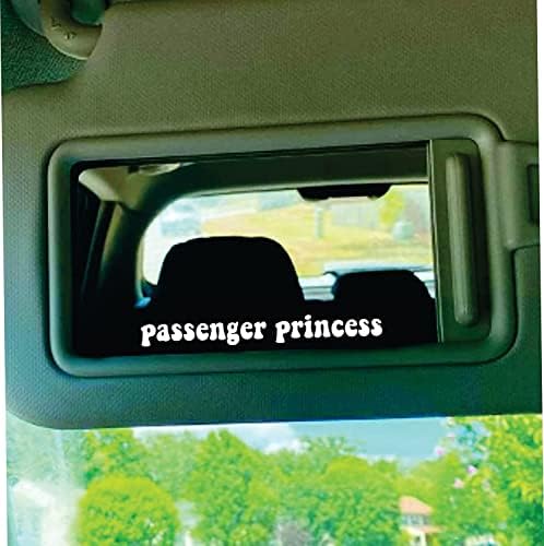 Пътнически Принцеса Стикер Vinyl Стикер Камион Автомобил Прозорец на Предното Стъкло на Лаптоп, Огледало (опаковка от 2)