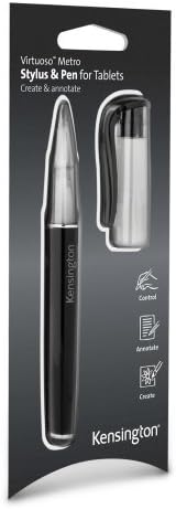Стилус и писалка Kensington Virtuoso Метро за таблети, смартфони, включително iPad, iPhone 5, Galaxy, Xoom, Playbook (K39393US)