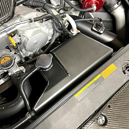 QIDIAN Авто Алуминиеви Радиатора на Охлаждащата Течност Разширяване Вода Преливане Охлаждащ Резервоар Резервоар за 2009-2019 2020 GTR R35 GT-R35