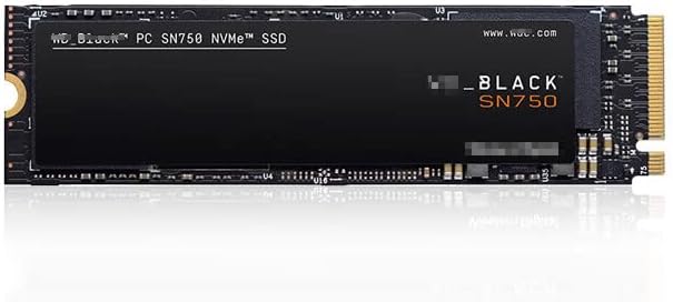 Zymon Черно SN750 NVME 2 TB M. 2 SSD 2280 PCIe Gen3*4 Вътрешен твърд диск на PC SSD