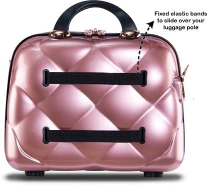 косметичка it luggage Solid 17 см (Extra Small_16-2055 vanity_Rose Gold), Розово злато, Много Малка, Косметичка