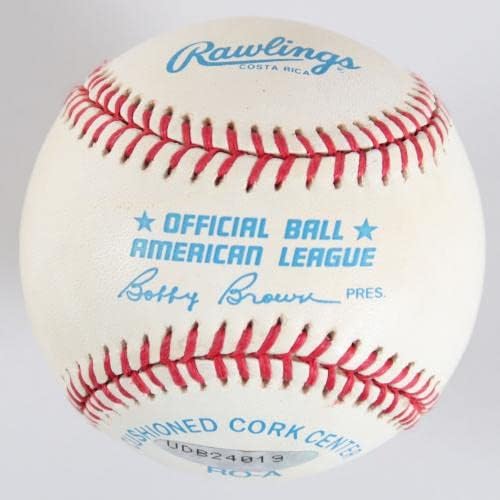 Франк Робинсън подписа бейзболни Ориолс – COA UDA - Бейзболни топки с автографи
