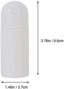 Lurrose Малки Шишета за течности 8 бр., Празна бутилка с обем 50 мл Течен Мехлем, Апликатор с Порести Глава, Диспенсер За Еднократна употреба,