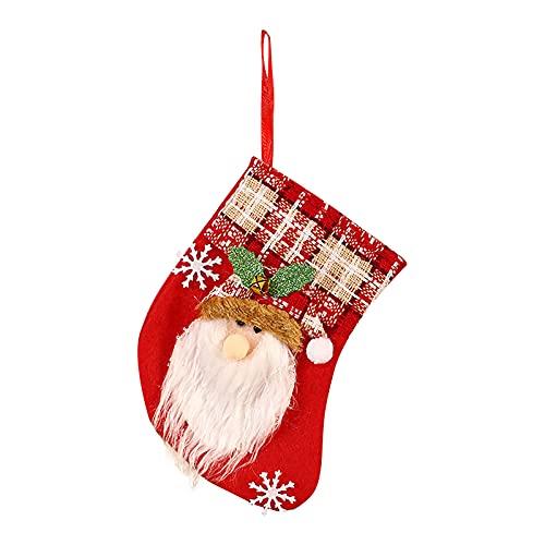 Коледни Чорапи Подарък Пакет За Окачване На Малко Сладко Детски Чанти За Бонбони Чорапи С Анимационни Шарките На Подаръчни Пакети Коледно Дърво Подвесное Украса