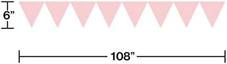 Креативен Конверсионный Банер за парти 293303, Розово, 6 x 9