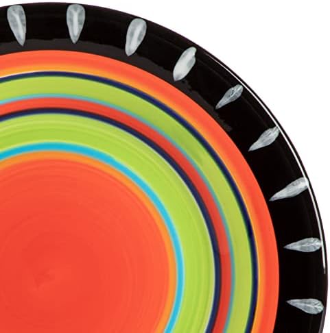 Комплект съдове за готвене ръчно рисувани Гибсън Elite Feliz Mesa от 16 теми