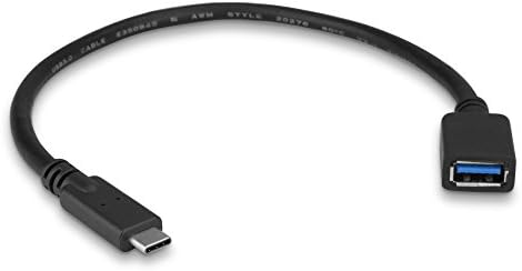 Кабел BoxWave е Съвместим с адаптер за разширяване на Oppo A76 - USB, добавете оборудване, свързано по USB, до телефона, за Oppo