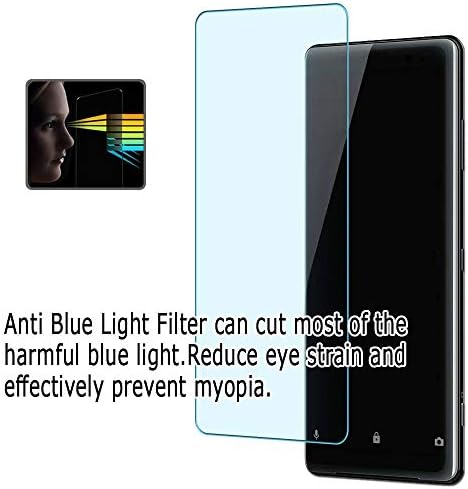 Защитно фолио Puccy 3 Pack за защита на екрана от синя светлина, която е съвместима с фолио RICOH Pentax Optio T30 TPU Guard