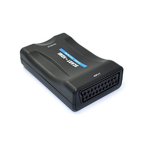 SCART в HDMI Аудио Конвертор на Видео Мащабируем Телефон CRT, DVD Sky Box PS3 1080P AH198