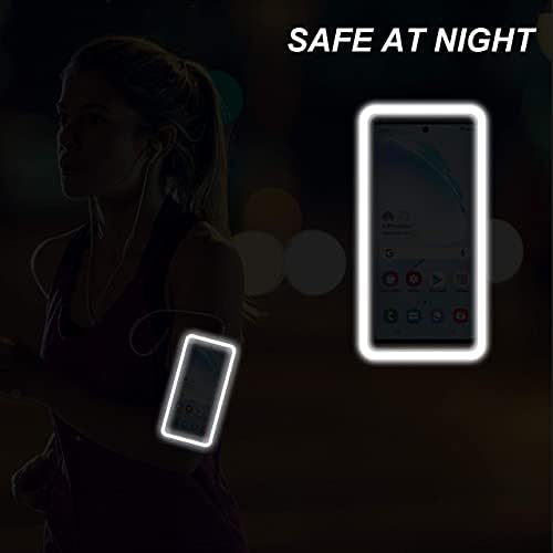 Нарукавная Превръзка Galaxy Note 10, Защитена от пот Чанта за мобилен телефон RUNBACH Sportband с държач за ключове, както и слот за карти Samsung Galaxy Note 10 с диагонал на екрана 6,3 инча (
