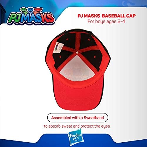 Бейзболна шапка PJ Masks и Регулируема капачка за деца от 2-4 години или момчето за деца от 4 до 7 години