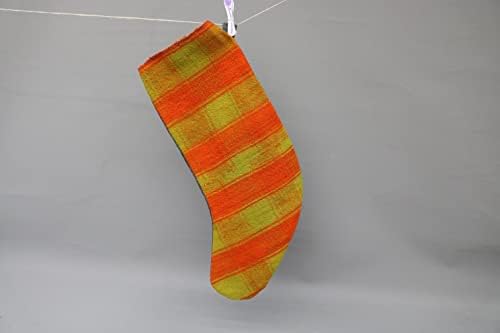 Коледен Отглеждане подарък за ВЪЗГЛАВНИЦА SARIKAYA, Отглеждане на ръчно изработени Коледни Чорапи на Райета, Отглеждане Kilim,