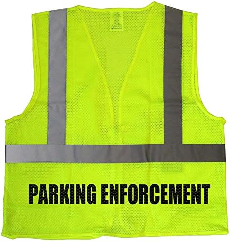 Защитна Жилетка, За да се гарантира Спазването на правилата за паркиране с Конспиративна Тройката, Жилетка с Висока Видимост