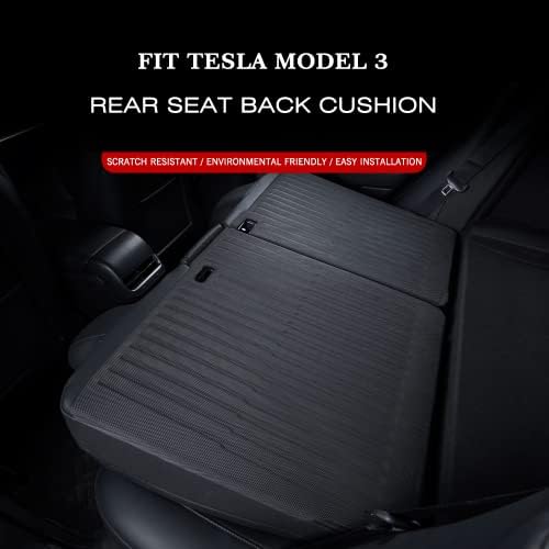D1M Подходящ за модели на Tesla 3 Задните седалки багажника, Подложки за табли, Калъф за защита на седалките от всякакви метеорологични
