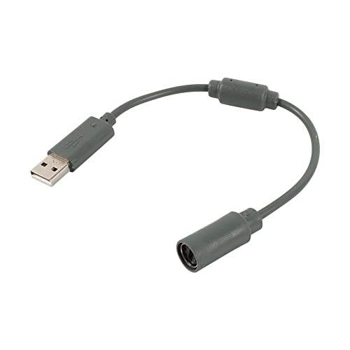 RANMO 1 Комплект Заменяеми USB кабел за данни, за жични контролери за Xbox 360 - Сив