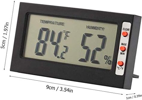 SAWQF Мини Цифров Термометър, Влагомер Измервателен Уред За измерване на Температурата И Влажността в затворени Помещения с Много Дисплеи