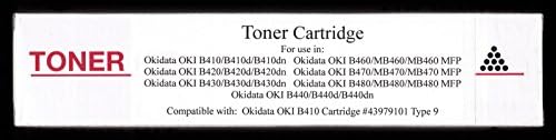 Нов тонер-касета 43979101, съвместим с Okidata OKI B410 B410d B410dn B420 B420d B420dn B430 B430d B430dn B440 B440d B440dn B460 MB460 MB460-MFP