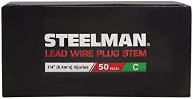 Съединители за ремонт на гуми Steelman 1/4 инча с оттеглянето на Multipack, за щети на гуми с диаметър до 1/4 инча (6 мм), Химическа