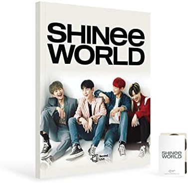 S. M Entertainment Shinee - БРОШУРА Shinee Beyond Live - Shinee World + Допълнителен набор от фотокарточек (KTMCD0882)