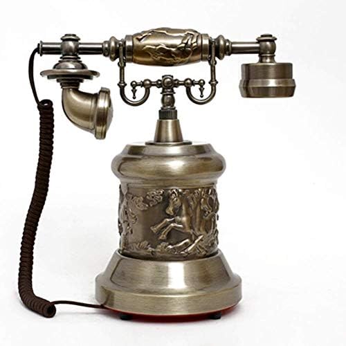 ZYZMH Антикварен Стационарен Телефон от Висок клас, Луксозни Домашен Ретро Кабелна Стационарен Телефон за Дома на Хотела