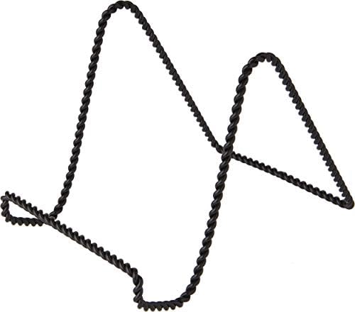 Поставка за Мольберта от Усукана черна жица Bard's, 6 H x 5,5 W x 8 D