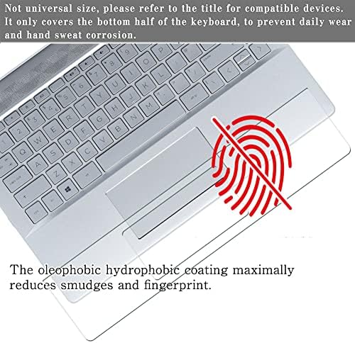 Защитно фолио Puccy от 2 опаковки, съвместима с лаптоп MSI Modern 15 B11M 15,6 , TPU-клавиатура, тъчпад, защитно фолио за тракпад (без