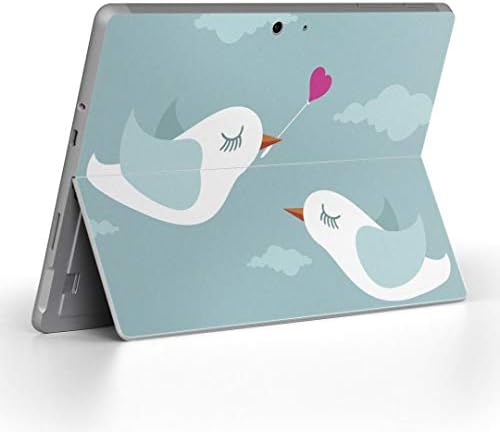 стикер igsticker за Microsoft Surface Go/Go 2 Ультратонкая Защитен Стикер за тялото Skins 001149 Bird Сърце