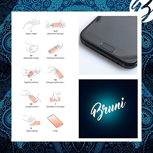 Защитно фолио Bruni, Съвместима със защитно фолио Apple Magic Trackpad 2, Кристално Чиста Защитно фолио (2 ПЪТИ)