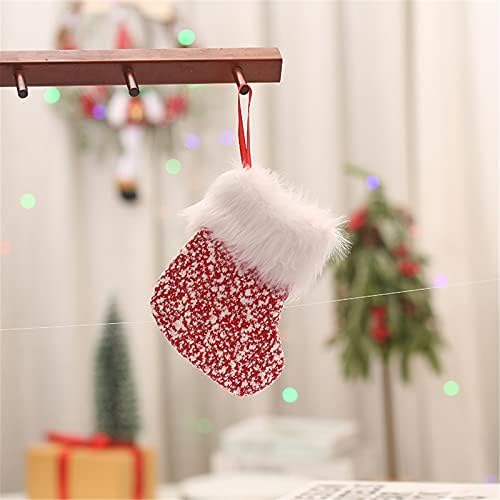 YIISU u722VH Модни Коледни Чорапи Подаръчен Пакет С Коледен Дизайн Коледна Украса