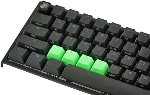 Комплект гумени слот капачки за ключове за осветление - 4 комбинации за механични клавиатури Z, X, C, V, Cherry MX, Съвместими OEM