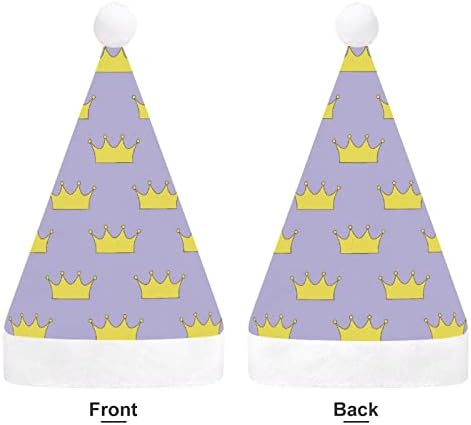 Златна Корона на Принцеса Или Кралица Коледни Шапки на Едро За Възрастни Шапки Коледна Шапка за Празници, за да проверите за Коледно