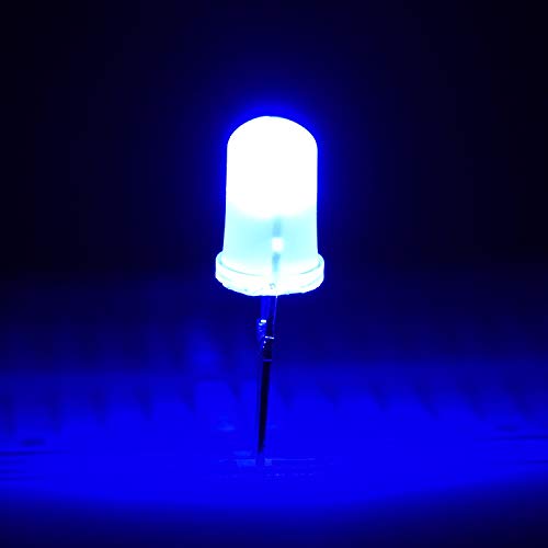 100 Броя прозрачни led лампи са с от светлоизлъчващи диоди, led лампа, 5 мм (многоцветен)