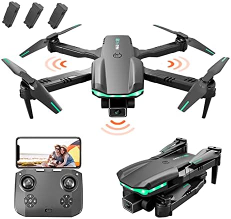 FPV Drone -безпилотен самолет С камера С двойна 4K HD FPV, Играчки с дистанционно управление за Момчета и Момичета с функция за задържане