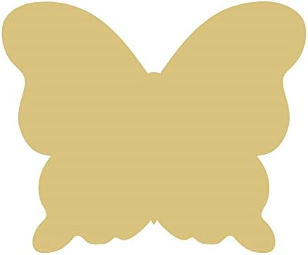 Пеперуда Силует Недовършени Дървени Животно Деца Занаят Начало Декор Великден на Вратата табелка Закачалка МДФ Форма на