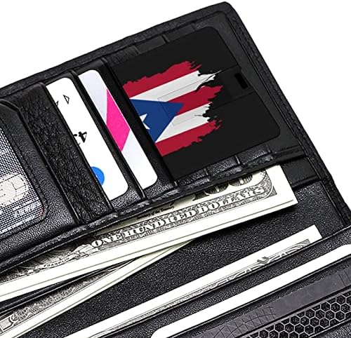 Флаг Пуерто Рико PR пуерторикански Boricua USB Флаш Памет Персонални Кредитна Карта Памет Memory Stick USB Key Подаръци