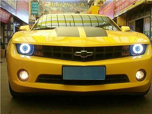 GOWE Автомобилен стайлинг за Chevrolet Camaro led светлини за Camaro 2009-2015 drl H7 hid Биксеноновая леща angel eye приглушена светлина Цветна температура: 5000 К; Мощност: 55 W