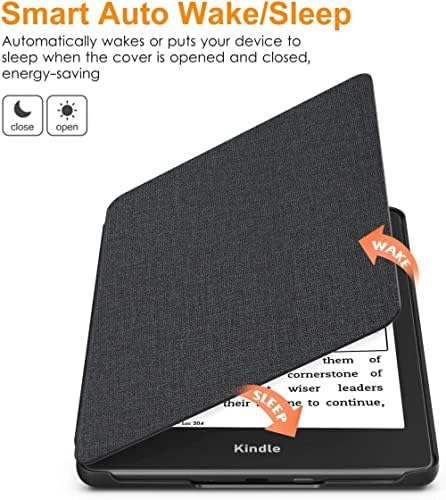 2021 Kindle Paperwhite 11-то поколение 6,8-инчов калъф 5 Signature Edition Smart Cover с автоматично събуждане, кафяв