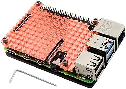 Комплект Защитни покривала Пасивно Охлаждане на Меден радиатор CSYANXING за Raspberry Pi 4B