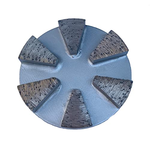 диамантен диск Soft Bond с шкурка 16/20, 6 сегменти за Terrco, Быстросменный за премахване на покритие за шлайфане на бетон