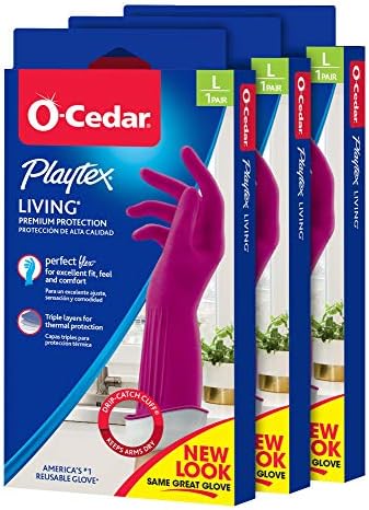 Ръкавици Playtex Living Premium Protection, Големи, 1 чифт (опаковка - 3)