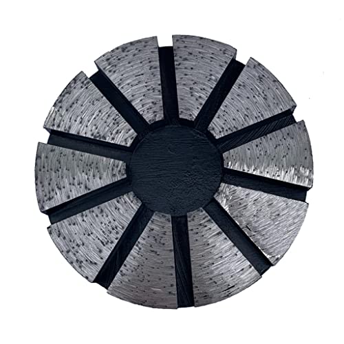 размер 30/40, 10 Сегменти, диамантен диск с твърдо покритие за Terrco, Быстросменный за смилане на меки бетон, премахване лесно покриване