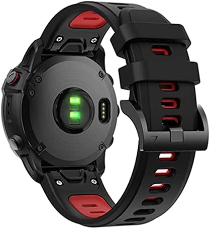 Силиконов ремък DAIKMZ за смарт часовници на Garmin Fenix 7, быстросъемный гривна за Garmin Fenix 6 5 Plus 935 945 S60, каишка (Цвят: