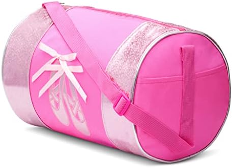 Спортна чанта за танцови, балетни тапочек (Розова)