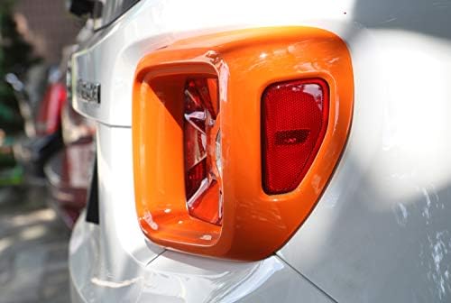 JUNLELI Капак Заден Стоп за Външността на автомобила, Защитно покритие за Jeep Renegade 2017 2018, Декоративна Стикер