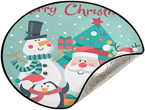 Весела Коледа (1) Подложка за Коледната елха, Водоустойчив Поставка за коледно дърво, Подложка за Тава, Килим Под Коледна Елха, Аксесоар за Защита на пода, Коледна До?