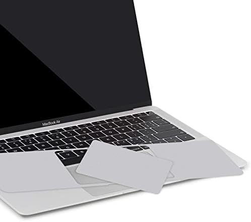 Защитен панел на поставка за дланите за MacBook Air 13 инча 2018/2019/2020, с порта Thunderbolt 3, Защитно vinyl Стикер със защита тракпад